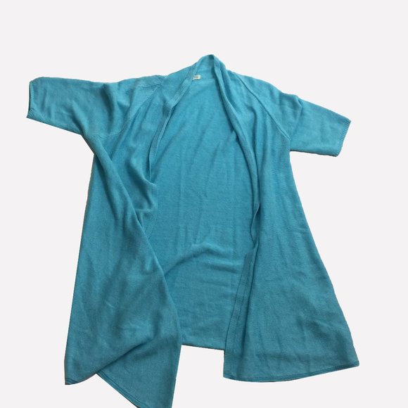 Eileen Fisher Sweaters - Eileen Fisher Open Cardigan Knit 100% Linen Sz S